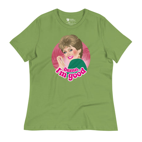 Damn I'm Good (Women's Relaxed T-Shirt)-Women's T-Shirts-Swish Embassy