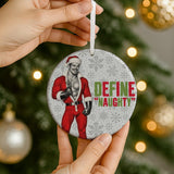Define Naughty (Ceramic Holiday Keepsake)-Ceramic Holiday Keepsake-Swish Embassy