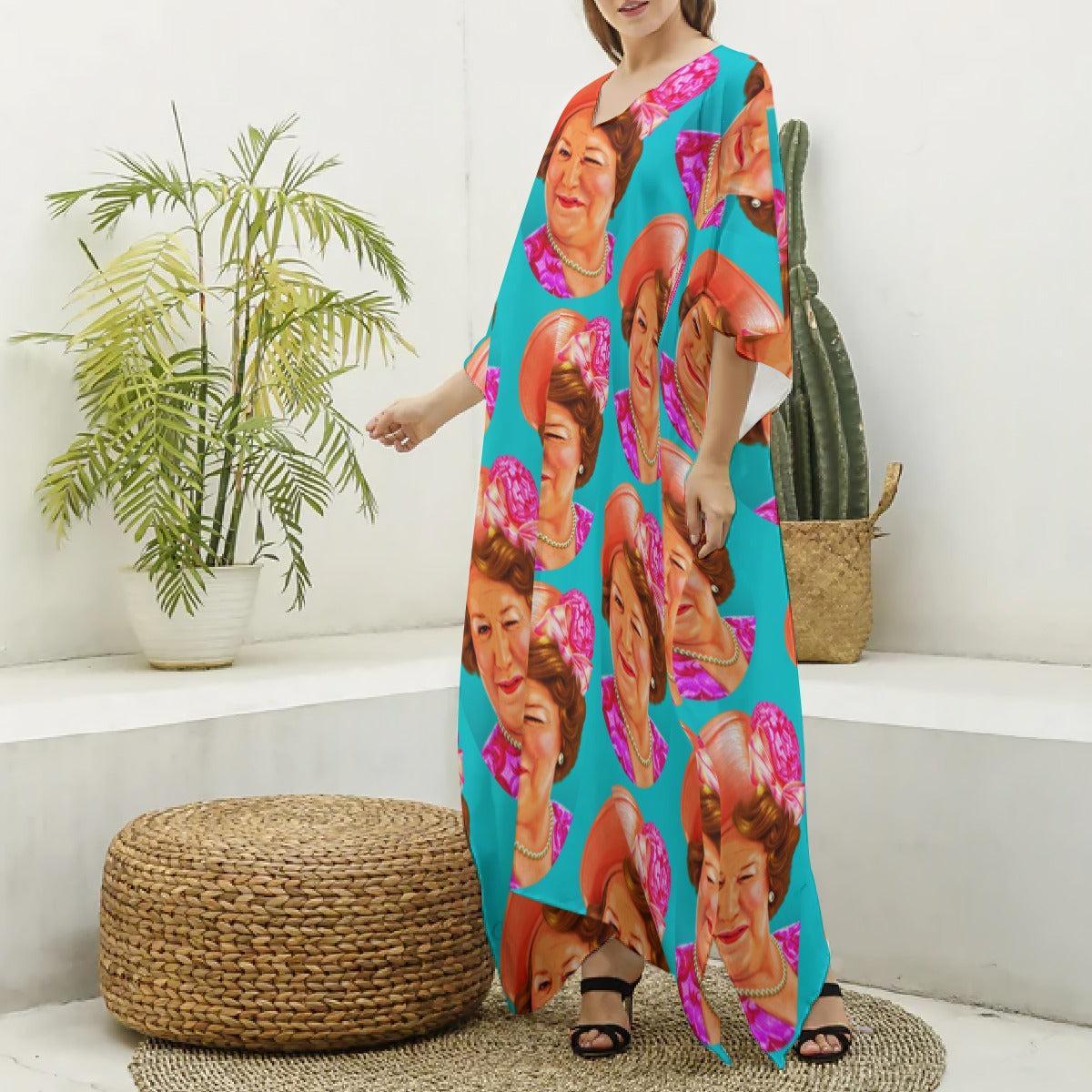 Delicate and Refined (Kaftan)-Kaftan-Swish Embassy