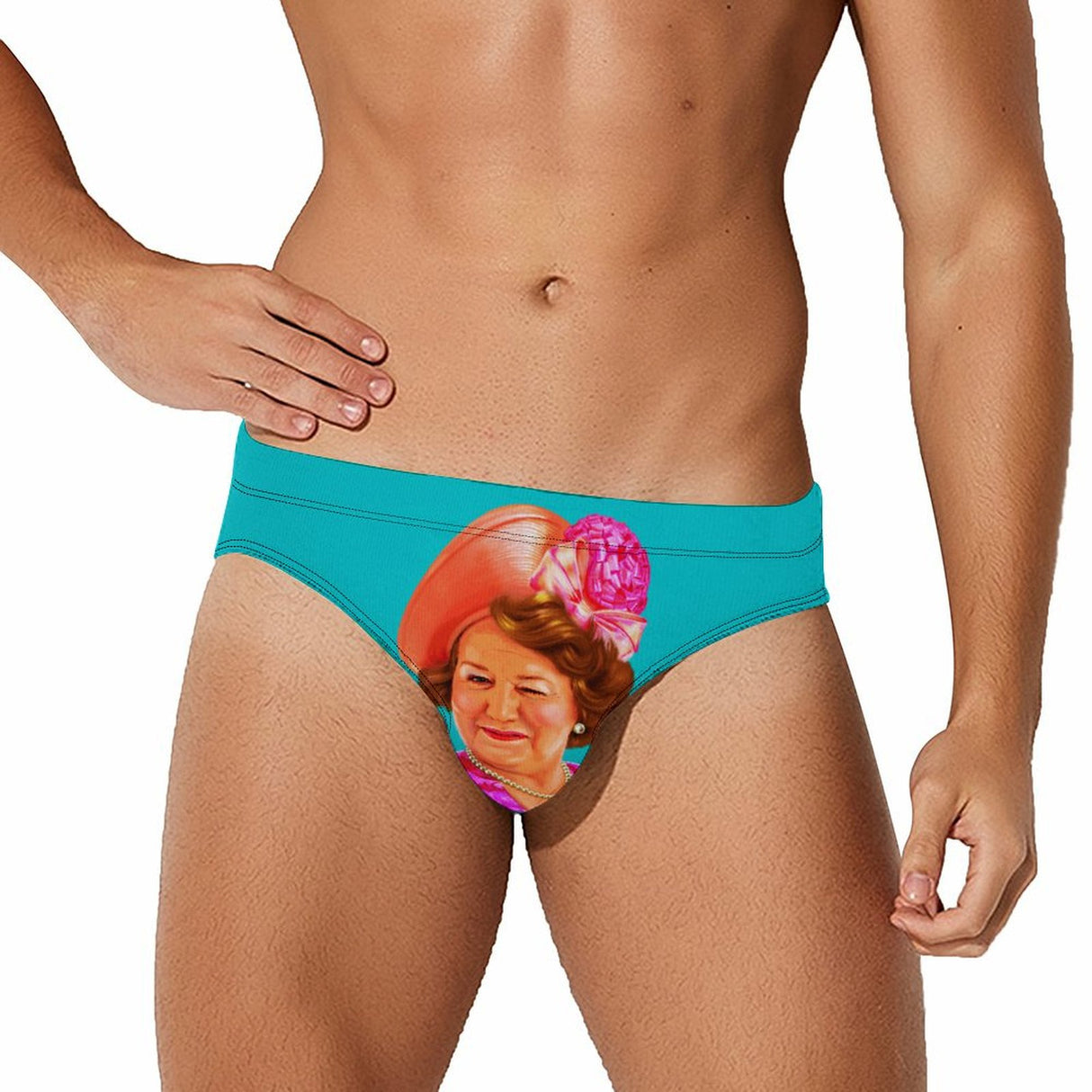 Delicate and Refined (Swim Briefs)-Swim Briefs-Swish Embassy