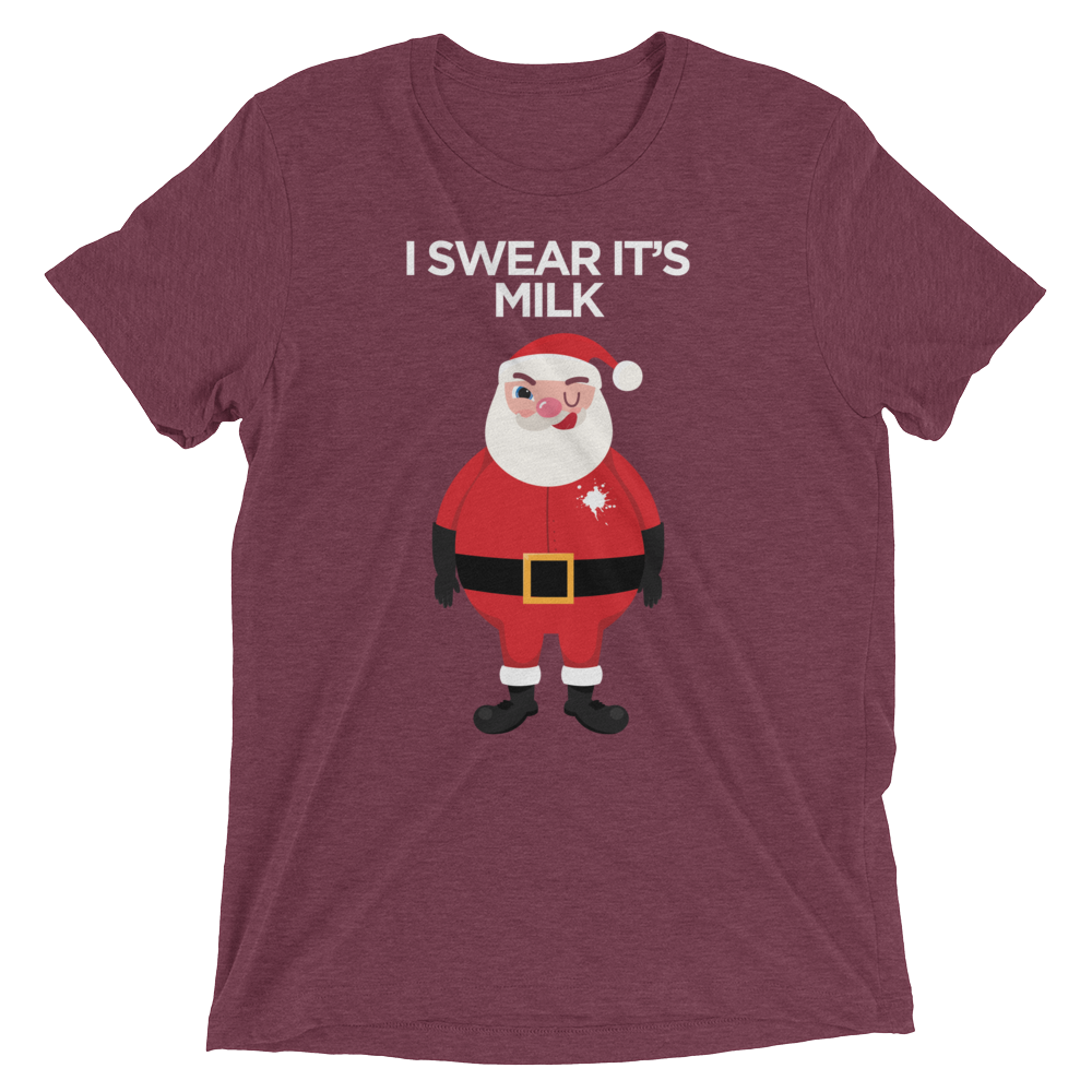 Dirty Santa (Triblend)-Triblend T-Shirt-Swish Embassy