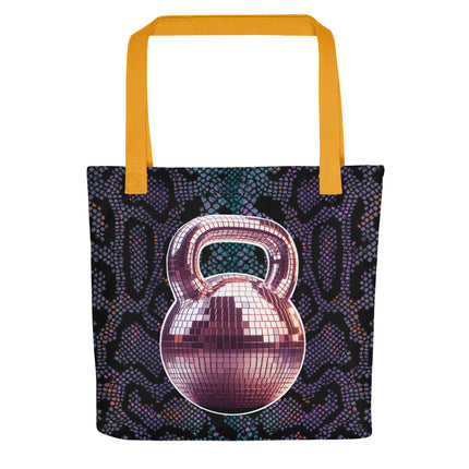 Disco Kettlebell (Tote bag)-Bags-Swish Embassy