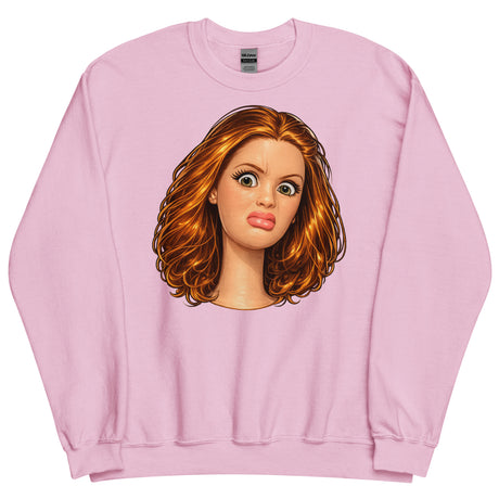 Disgusted Doll (Sweatshirt)-Sweatshirt-Swish Embassy