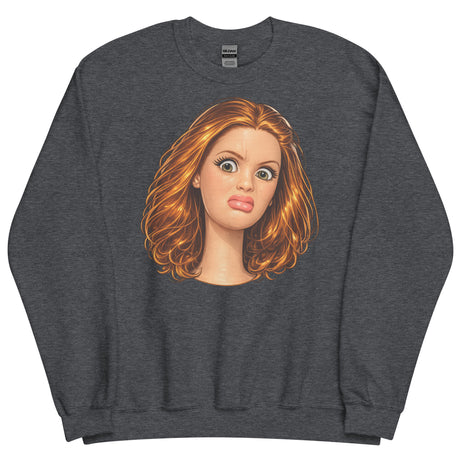 Disgusted Doll (Sweatshirt)-Sweatshirt-Swish Embassy