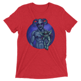 Dog and Demon (Triblend)-Triblend T-Shirt-Swish Embassy