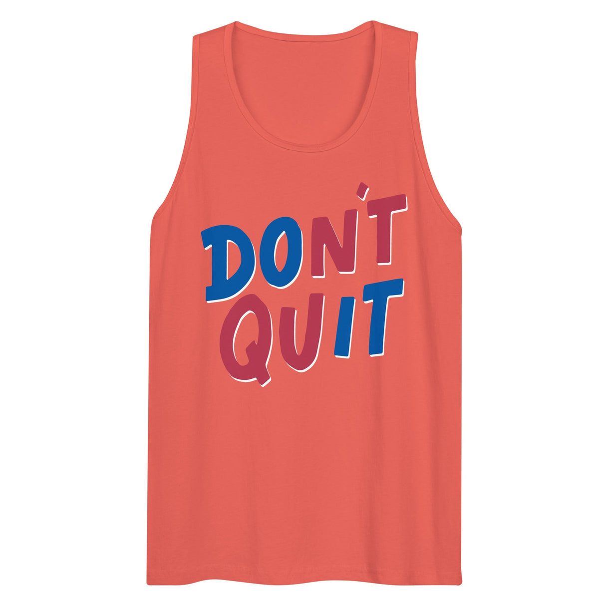 Don't Quit (Tank Top)-Tank Top-Swish Embassy