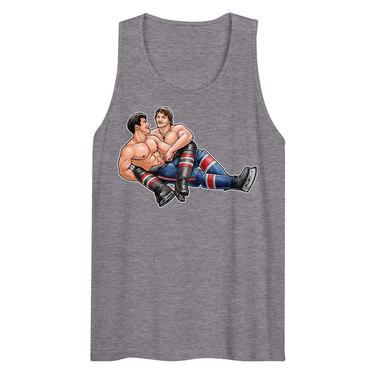 Down to Puck (Tank Top)-Tank Top-Swish Embassy