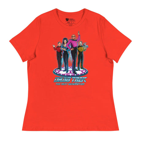 Drag Trek (Women's Relaxed T-Shirt)-Women's T-Shirts-Swish Embassy