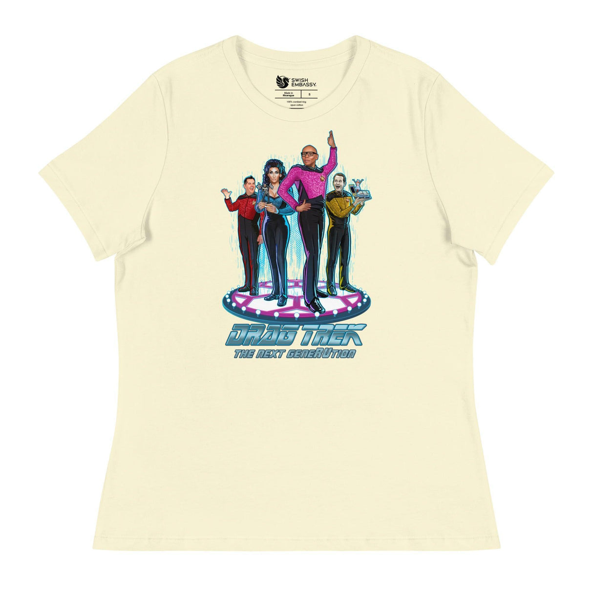 Drag Trek (Women's Relaxed T-Shirt)-Women's T-Shirts-Swish Embassy