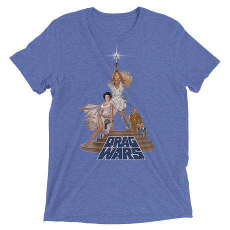 Drag Wars (Triblend)-Triblend T-Shirt-Swish Embassy