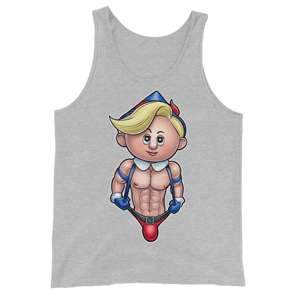 Elfin Good Time (Tank Top)-Christmas Tanks-Swish Embassy