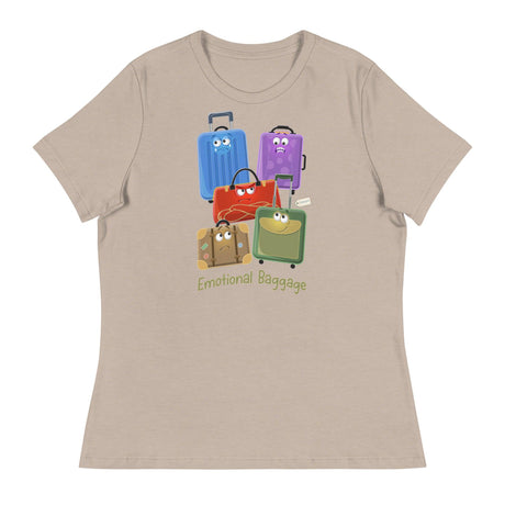 Emotional Baggage (Women's Relaxed T-Shirt)-Women's T-Shirts-Swish Embassy