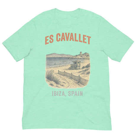 Es Cavallet Beach-T-Shirts-Swish Embassy