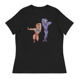 Eternia is Burning (Women's Relaxed T-Shirt)-Women's T-Shirts-Swish Embassy