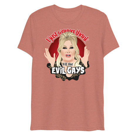 Evil Gays (Triblend)-Triblend T-Shirt-Swish Embassy