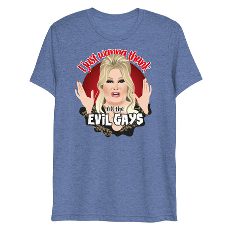 Evil Gays (Triblend)-Triblend T-Shirt-Swish Embassy