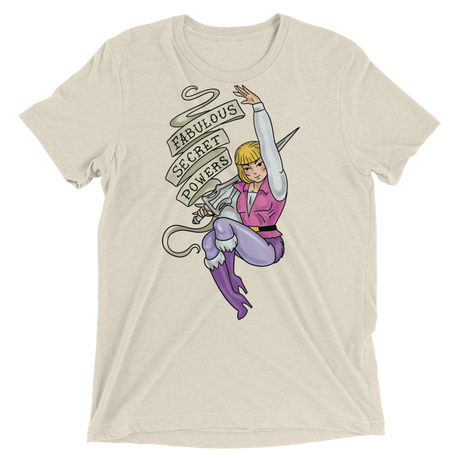 Fabulous Secret Powers (Triblend)-Triblend T-Shirt-Swish Embassy