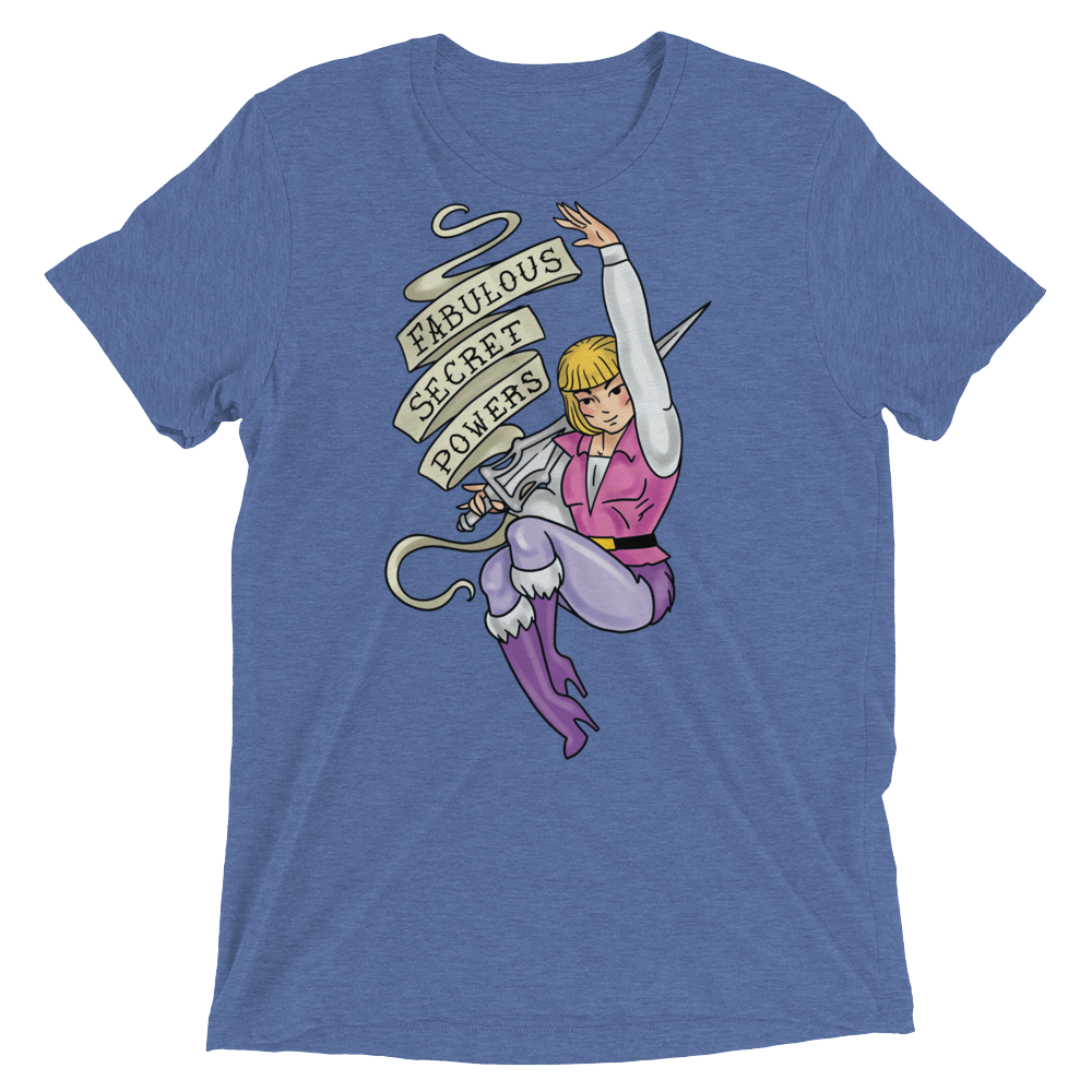 Fabulous Secret Powers (Triblend)-Triblend T-Shirt-Swish Embassy