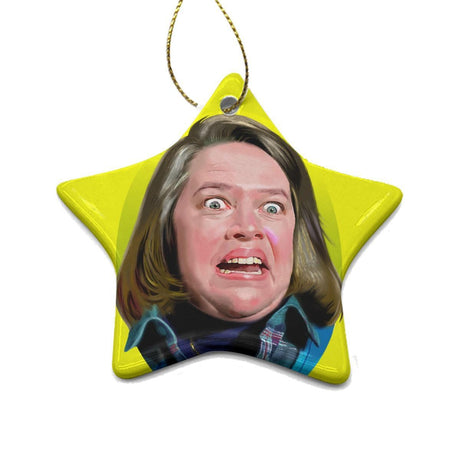 Fan-tastic and Deranged (Ceramic Holiday Keepsake)-Ceramic Holiday Keepsake-Swish Embassy