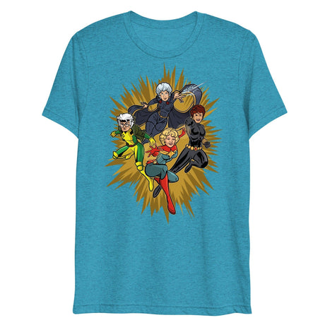 Fantastic Four (Triblend)-Triblend T-Shirt-Swish Embassy