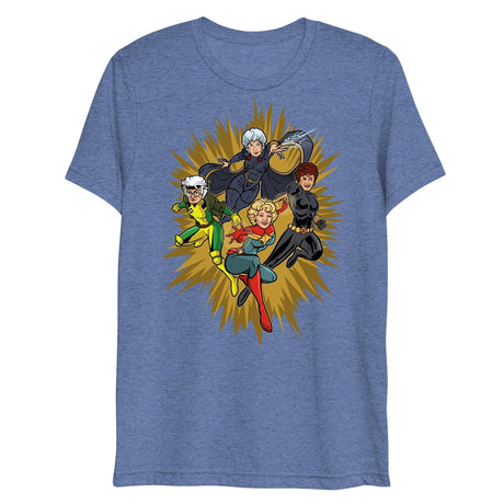 Fantastic Four (Triblend)-Triblend T-Shirt-Swish Embassy