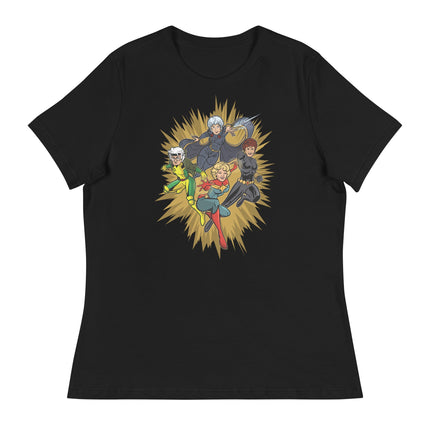 Fantastic Four (Women's Relaxed T-Shirt)-Women's T-Shirts-Swish Embassy