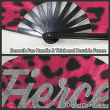 Fierce (Folding Clack Fan)-Folding Fans-Swish Embassy