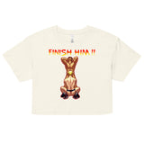 Finish Him (Crop Top)-Crop Top-Swish Embassy