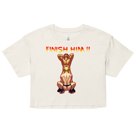 Finish Him (Crop Top)-Crop Top-Swish Embassy