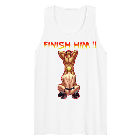 Finish Him (Tank Top)-Tank Top-Swish Embassy