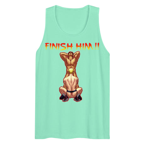 Finish Him (Tank Top)-Tank Top-Swish Embassy