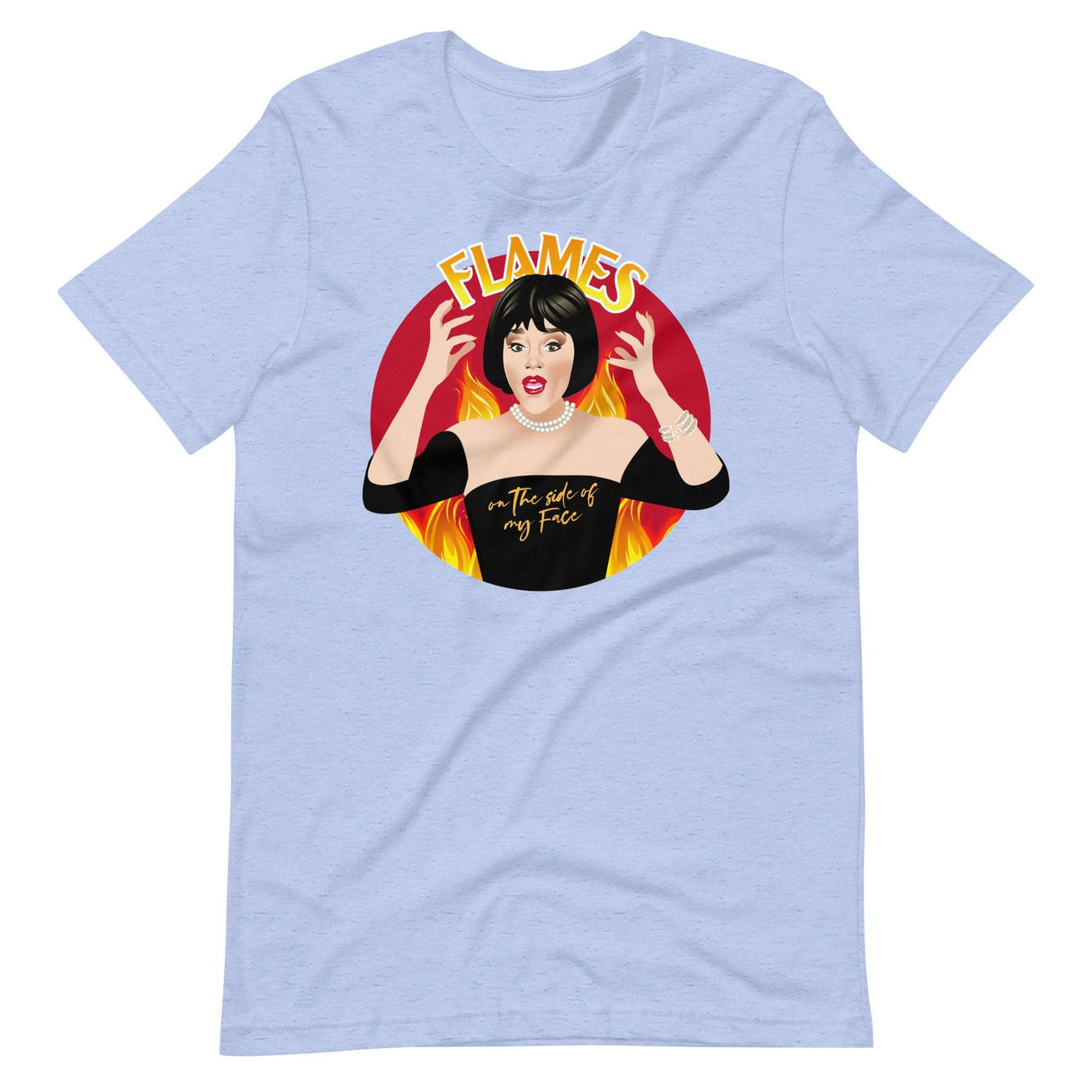 Flames-Halloween T-Shirt-Swish Embassy