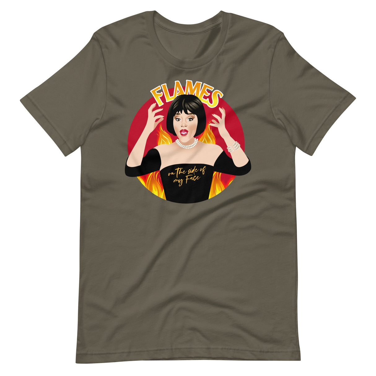 Flames-Halloween T-Shirt-Swish Embassy