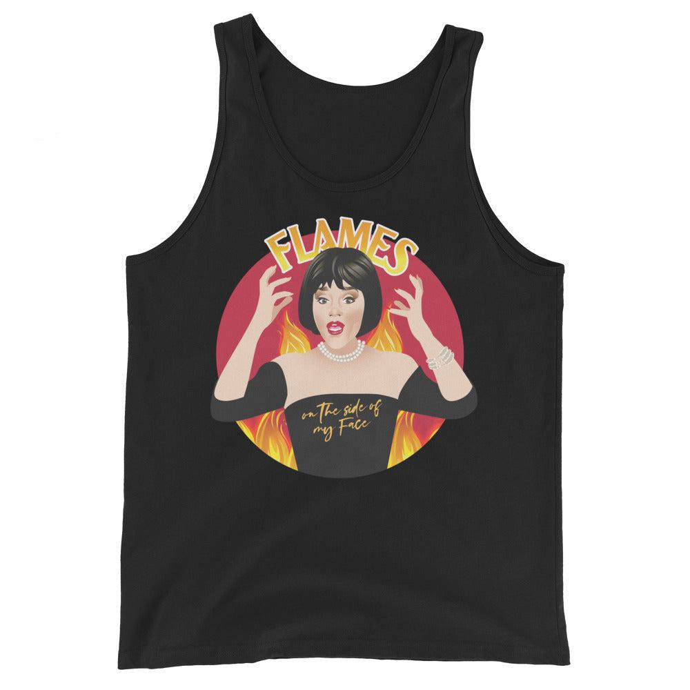 Flames (Tank Top)-Tank Top-Swish Embassy