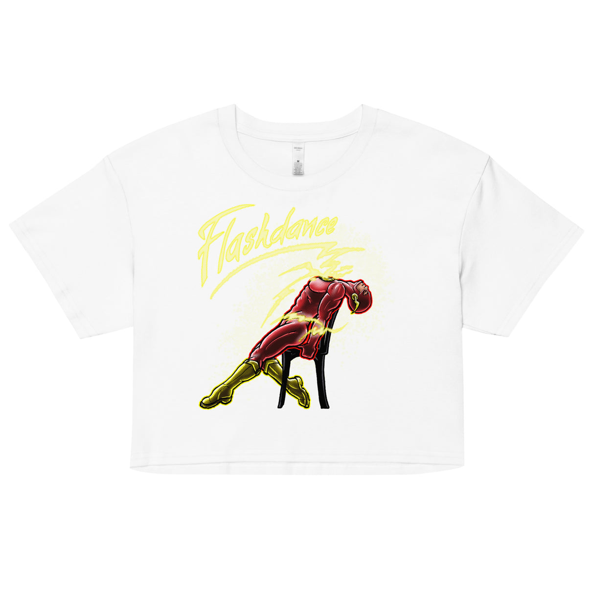 Flashdance (Crop Top)-Crop Top-Swish Embassy