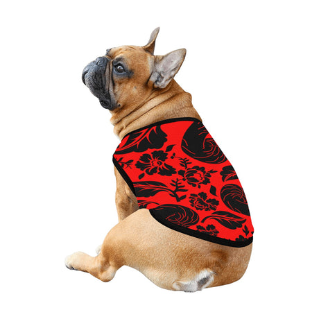 Floral Pecker (Pet Shirt)-Pet Shirt-Swish Embassy
