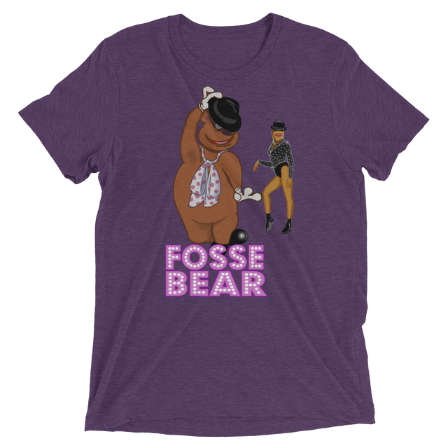 Fosse Bear (Triblend)-Triblend T-Shirt-Swish Embassy