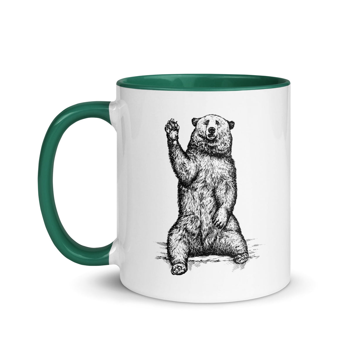 Friendly Bear (Mug)-Mugs-Swish Embassy