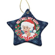 GG No I Will Not Have A Merry Xmas (Ceramic Holiday Keepsake)-Ceramic Holiday Keepsake-Swish Embassy