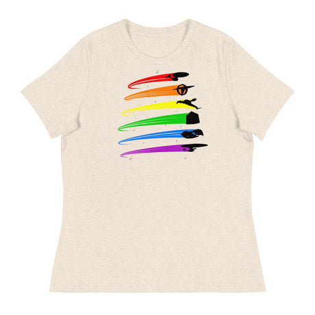 Galactic Pride (Women's Relaxed T-Shirt)-Women's T-Shirts-Swish Embassy