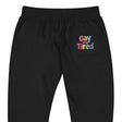 Gay and Tired (Pocket Print Sweatpants)-Sweatpants-Swish Embassy