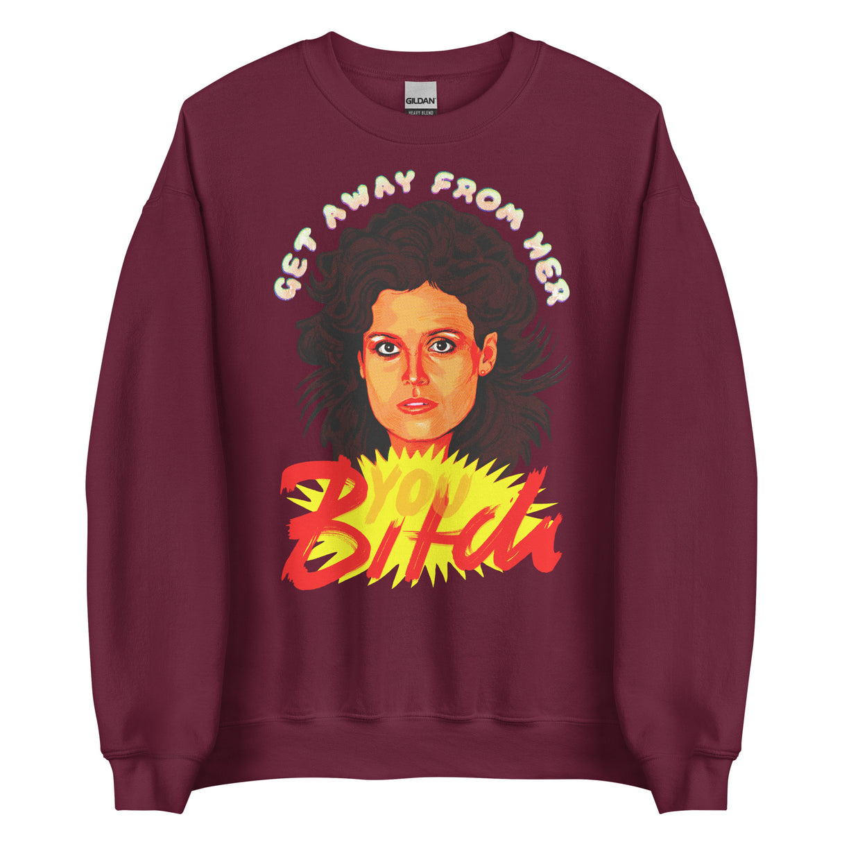 Get Away From Her (Sweatshirt)-Sweatshirt-Swish Embassy