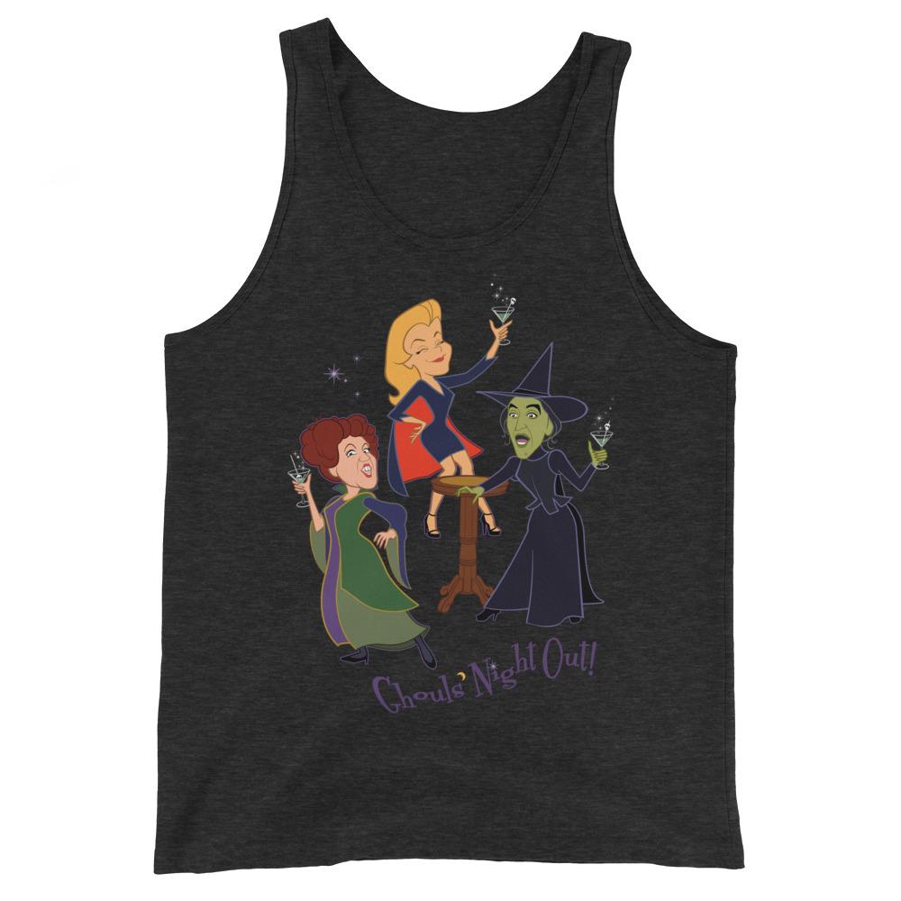 Ghouls Night Out (Tank Top)-Halloween Tank-Swish Embassy