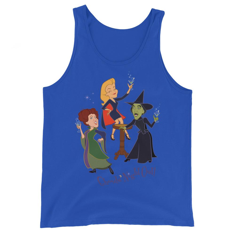 Ghouls Night Out (Tank Top)-Halloween Tank-Swish Embassy