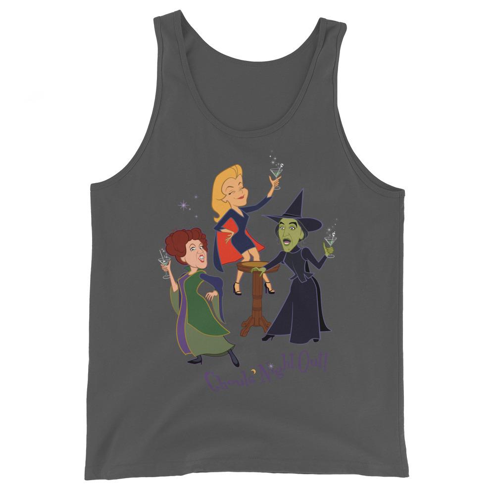 Ghouls Night Out (Tank Top)-Halloween Tank-Swish Embassy