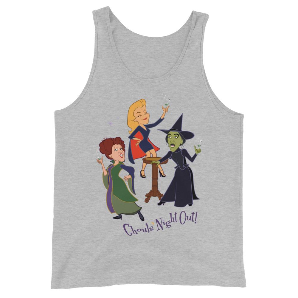 Ghouls Night Out (Tank Top)-Halloween Tank-Swish Embassy