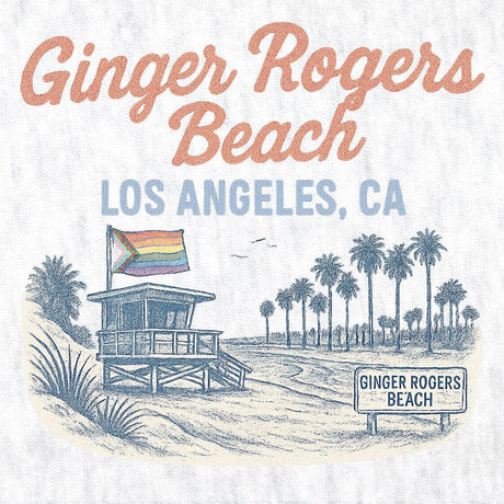 Ginger Rogers Beach-T-Shirts (Staging)-Swish Embassy