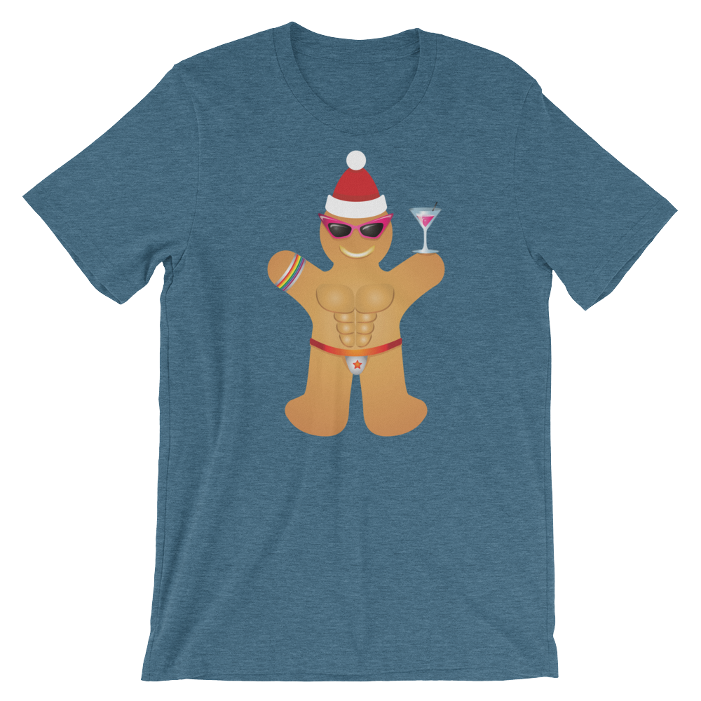 Gingerbread Circuit Man-T-Shirts-Swish Embassy