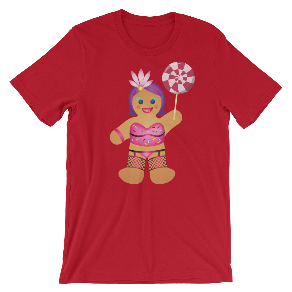 Gingerbread Drag Queen-Christmas T-Shirts-Swish Embassy