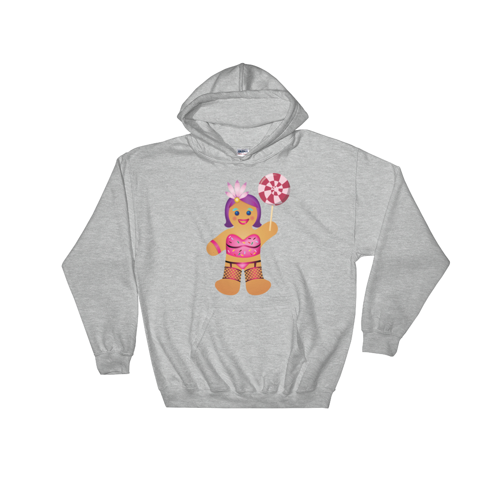 Gingerbread Drag Queen (Hoodie)-Hoodie-Swish Embassy